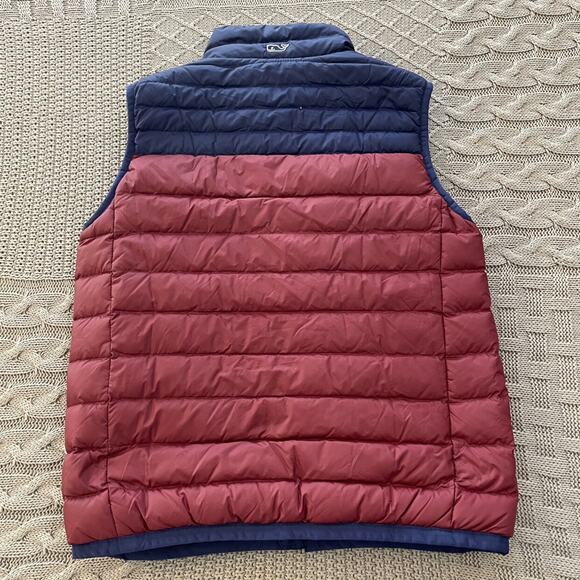 NWT Vineyard Vines Down Boys Weekend Crimson Performance Vest ~ 16 - Picture 6 of 8